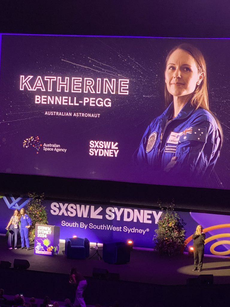 Katherine Bennell-Pegg Astronaut at SXSW 2024