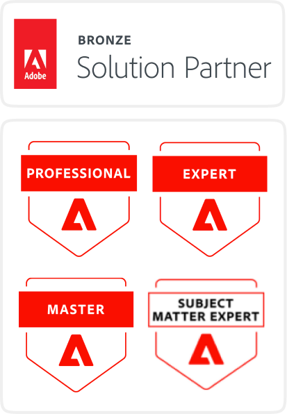 Bronze solution partner Adobe