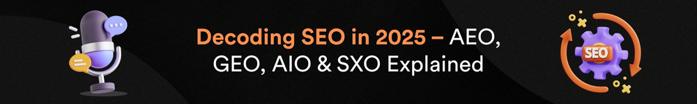Decoding SEO in 2025 – AEO, GEO, AIO & SXO Podcast