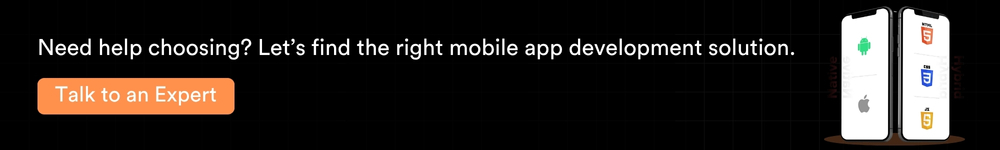 Let’s find the right mobile app dev solution