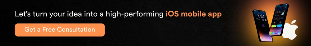 Let’s turn your idea into a high-performing iOS mobile app