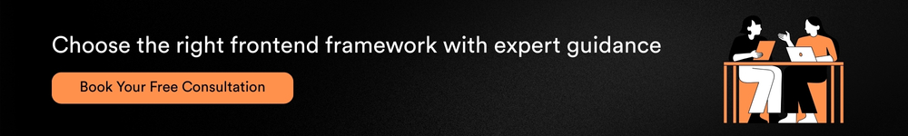 Choose the right frontend framework with expert guidance