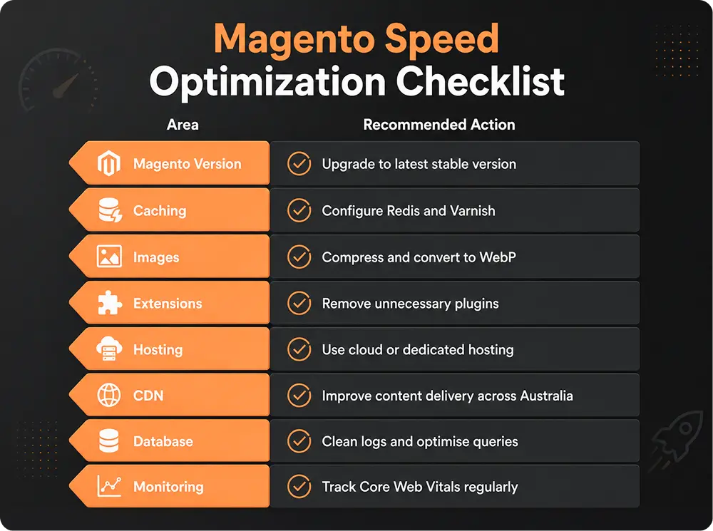 Magento Speed Optimization Checklist