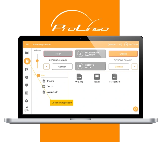 ProLingo Transforming Multilingual Events with a Real-Time Interpretation System
